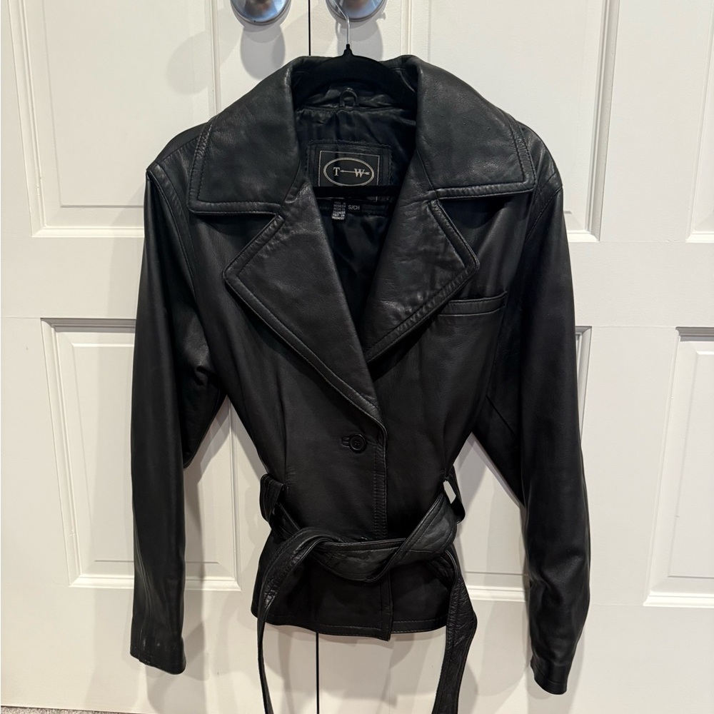 Tannery West Black Leather Jacket